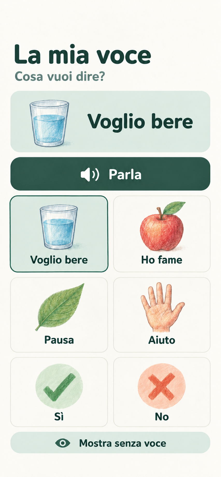 La mia voce