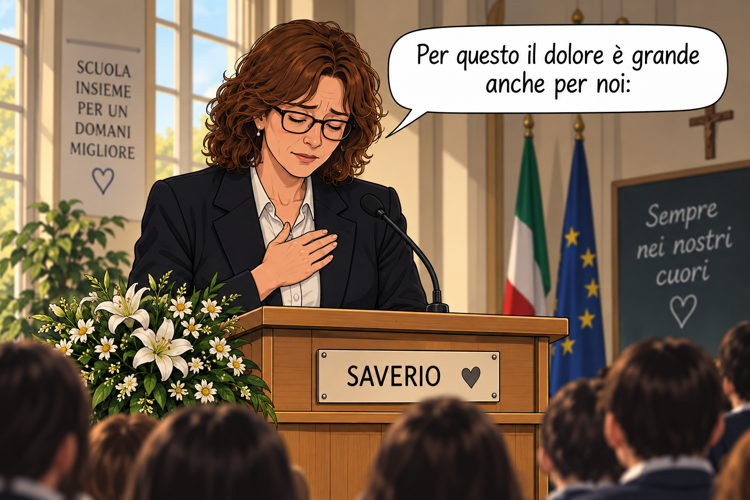 Nuova scena, vignetta 8 di Noi siamo liberi