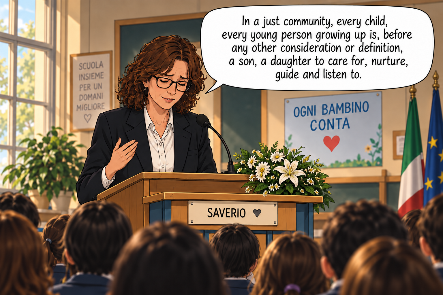 New scene, panel 7 from We Are Free