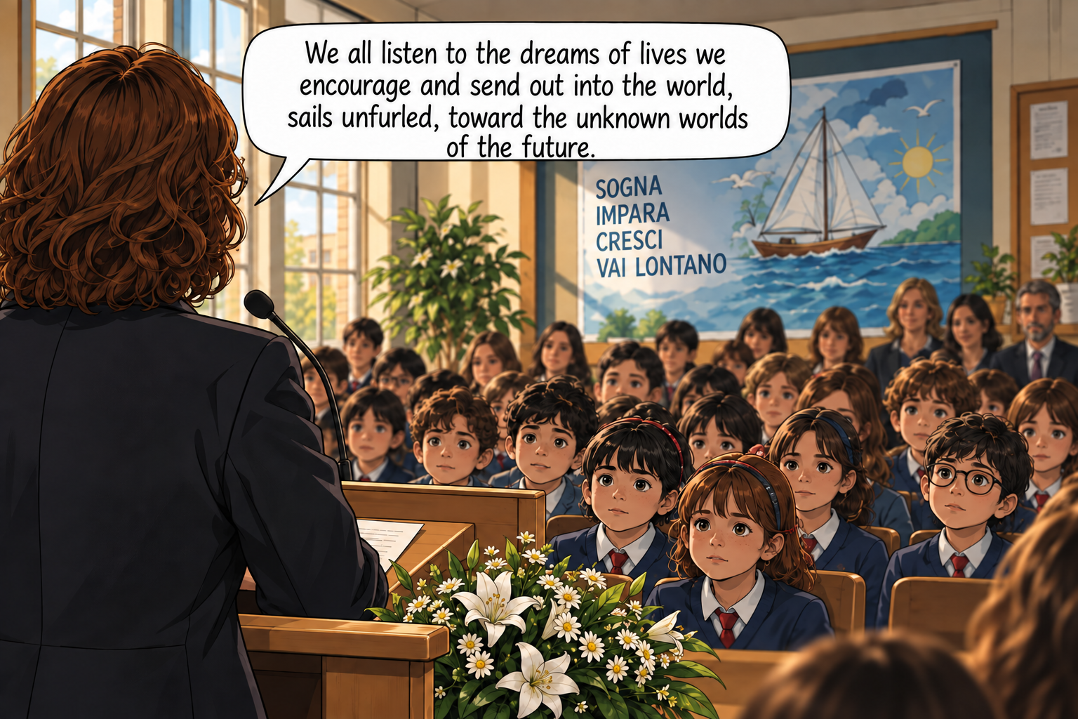 New scene, panel 9 from We Are Free