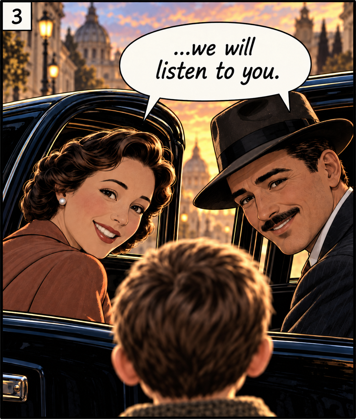 Panel 3 from We Are Free