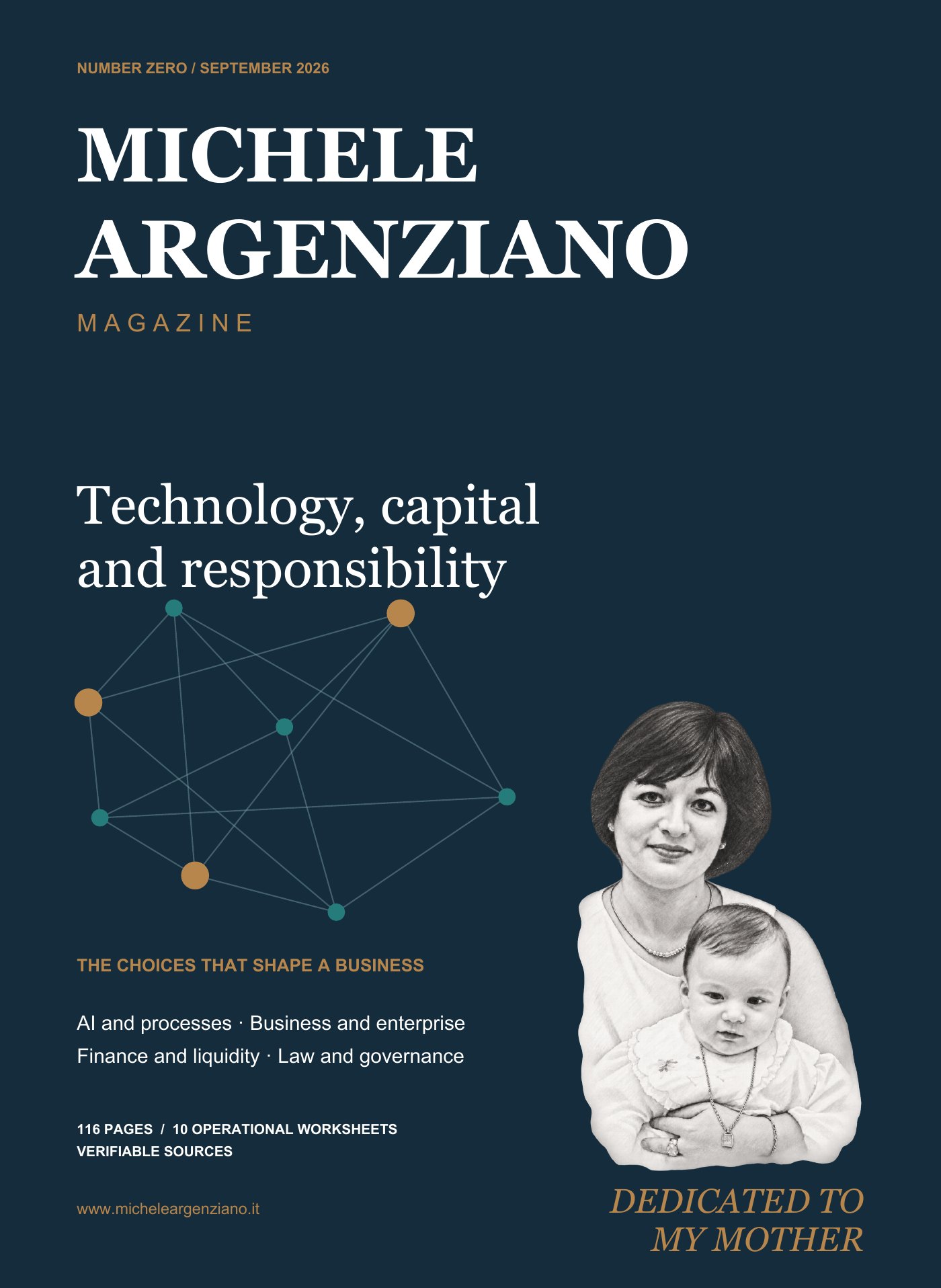 Cover of Michele Argenziano Magazine
