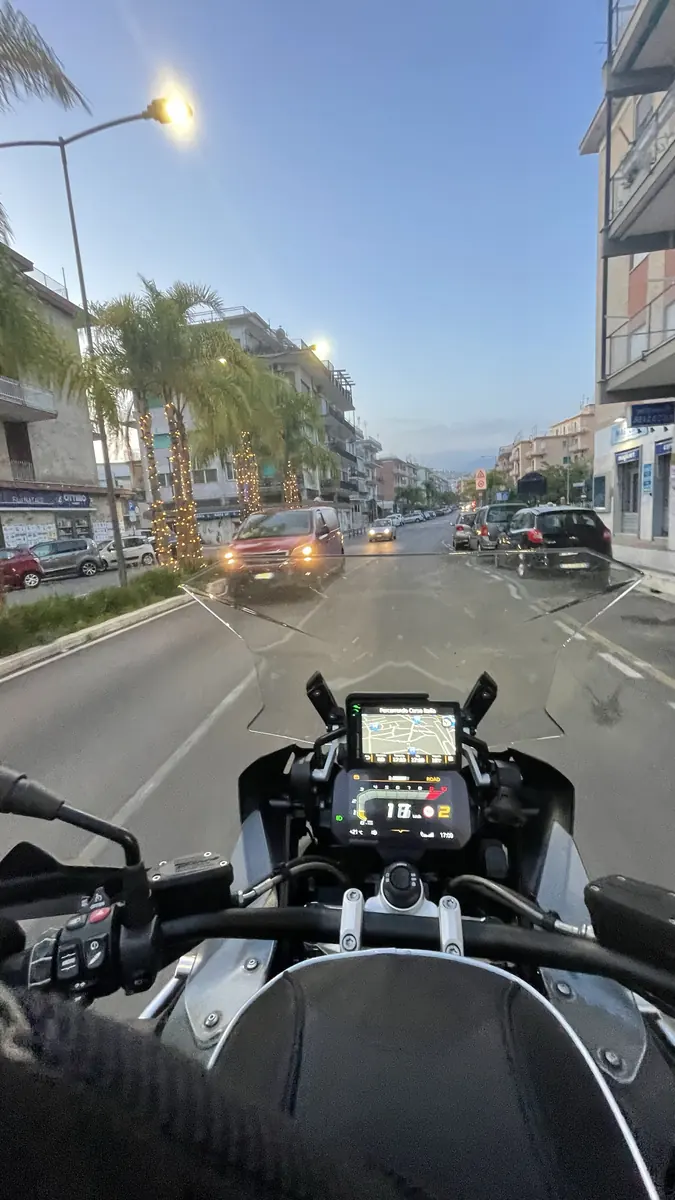 Il viaggio in moto — tappa 10