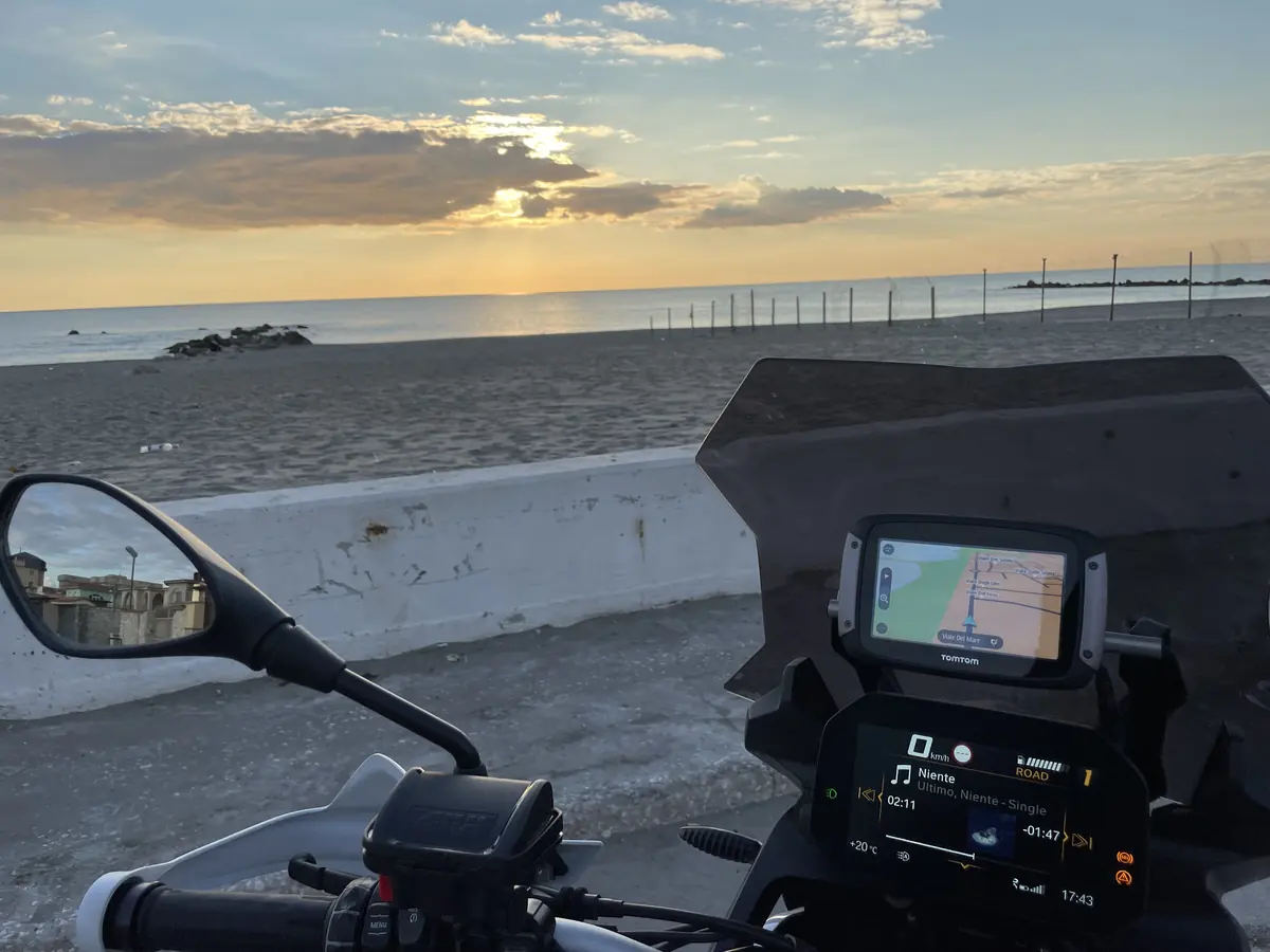Il viaggio in moto — tappa 17