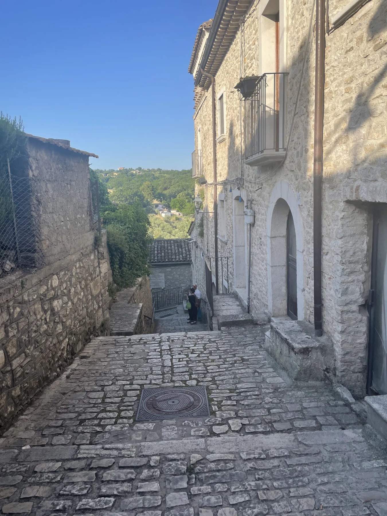 Un vicolo di un borgo italiano