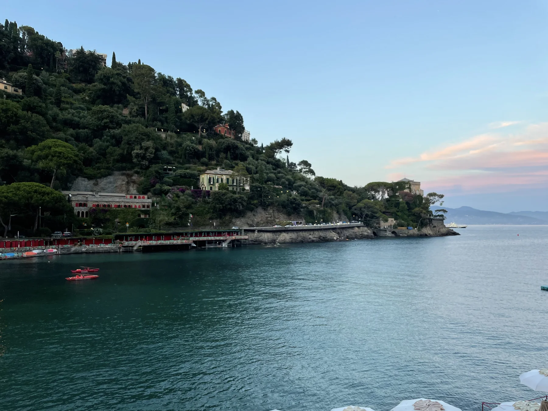 Una baia sulla costa italiana