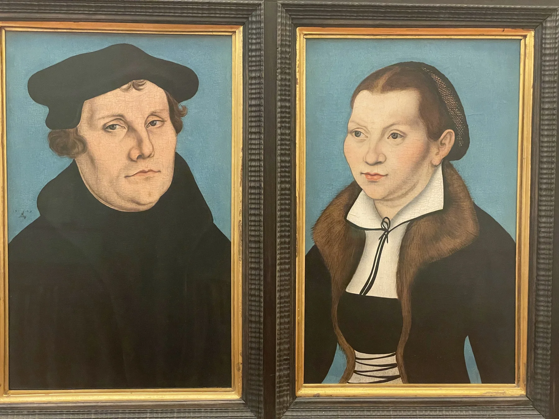 Ritratti osservati durante una visita museale