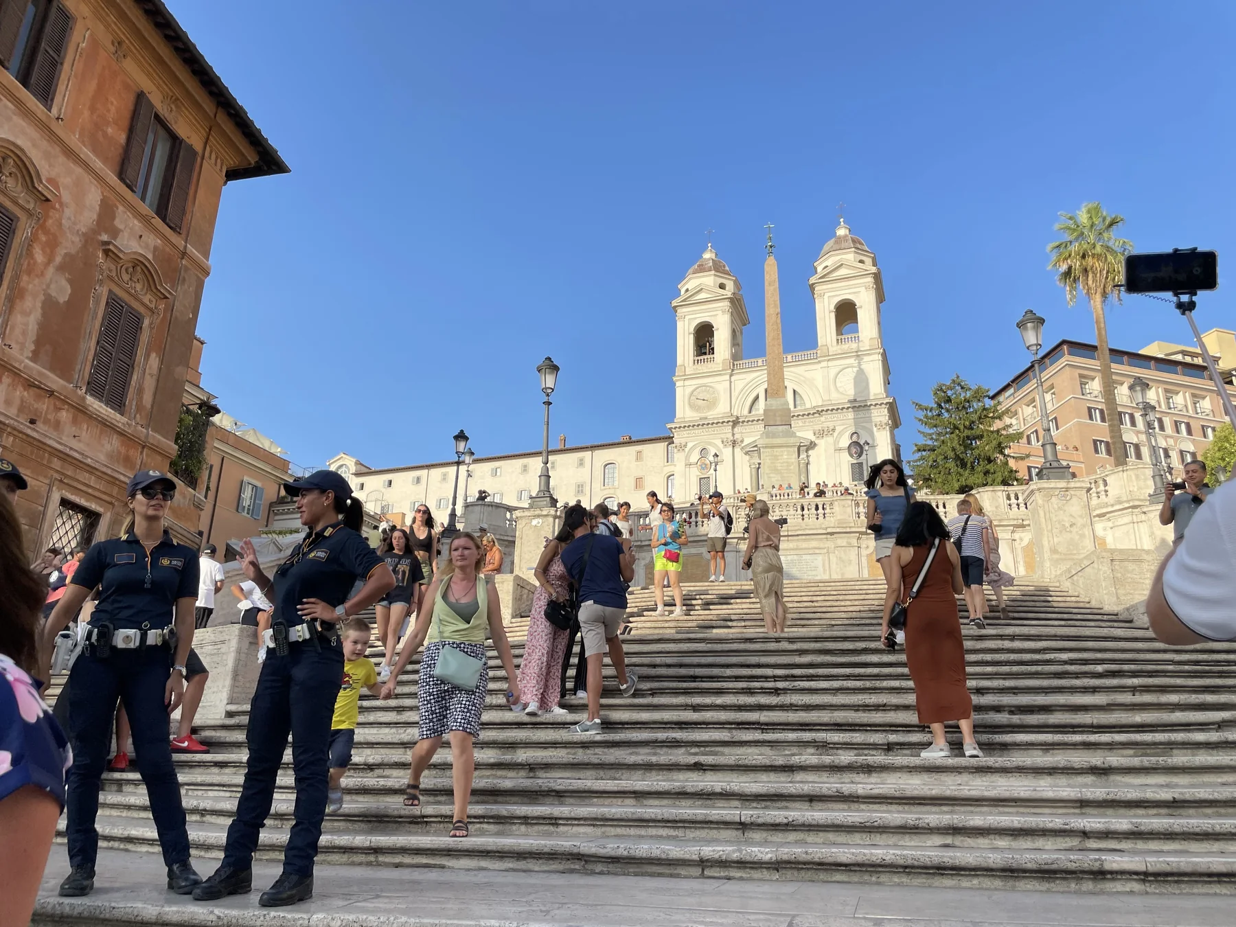 La scalinata di Piazza di Spagna